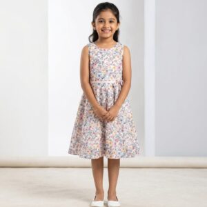 Girls Stylish Party Wear Frock Dress – Elegant Kids Dress | VR Fashions